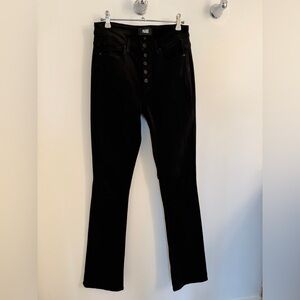 PAIGE Black Boot Cut Jeans